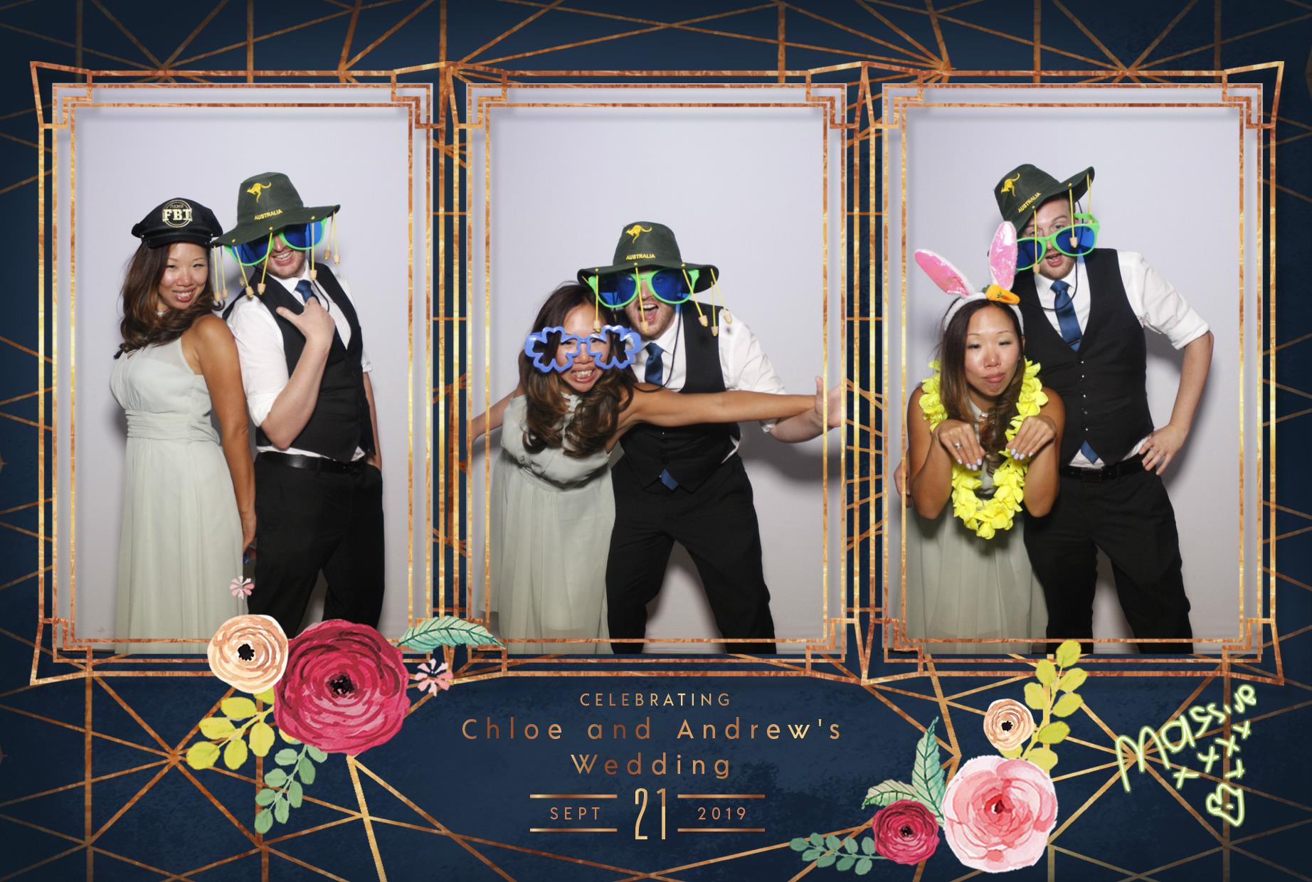Chloe and Andrew's Wedding | View more photos from the event at gallery.myphotoboothexperience.co.uk/u/MyPhotoBoothExperienceLtd/Chloe-and-Andrews-Wedding